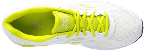 Mizuno Usa Mens Women's Wave Unite 2 woms wh-Opt-w, White Optic/Sulphur, 10 M US