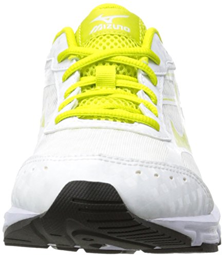 Mizuno Usa Mens Women's Wave Unite 2 woms wh-Opt-w, White Optic/Sulphur, 10 M US