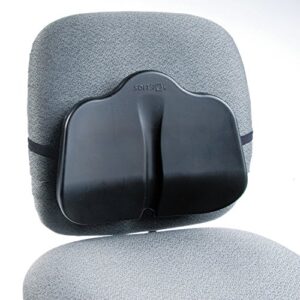 safco 7151bl softspot low profile backrest 13-1/2w x 3d x 11h black