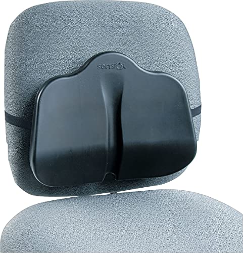 Safco 7151BL Softspot Low Profile Backrest 13-1/2w x 3D x 11h Black