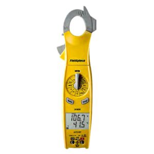 fieldpiece sc640 loaded clamp multimeter with swivel head and led flashlight