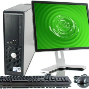 2018 Dell OptiPlex Desktop Complete Computer Package with DVD, WiFi, Windows 10 - Keyboard, Mouse, 19in LCD Monitor(Brands May Vary) (Renewed) - Multi-Language Support English/Spanish