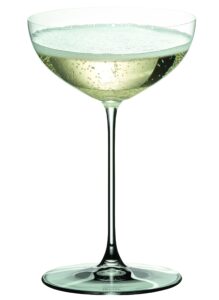 riedel veritas moscato/coupe/martini glass, pack of 2, 8.47 fluid ounce.