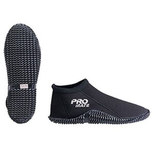 promate 3mm beach dog water sports boots shoes, men#6/women#7 black