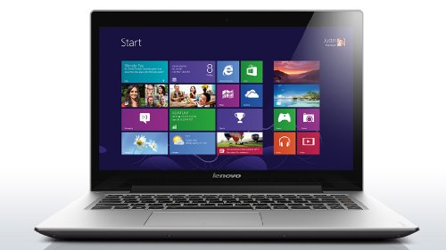 Lenovo IdeaPad U430 Ultrabook 14" TouchScreen Laptop PC - 4th Gen Intel Core i5 / 8GB RAM Memory / 500GB 2-in-1 Hybrid Hard Drive / Intel HD Graphics 4400 / Webcam & Microphones / Windows 8.1 64-bit / High-definition 1600 x 900 Widescreen Display