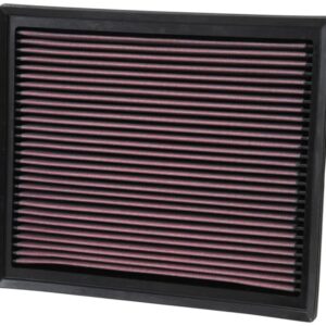 K&N Engine Air Filter: Increase Power & Towing, Washable, Premium, Replacement Air Filter: Compatible with 2014-2019 Toyota Truck and SUV V6/V8 (Tundra, Tacoma, Sequoia), 33-5017