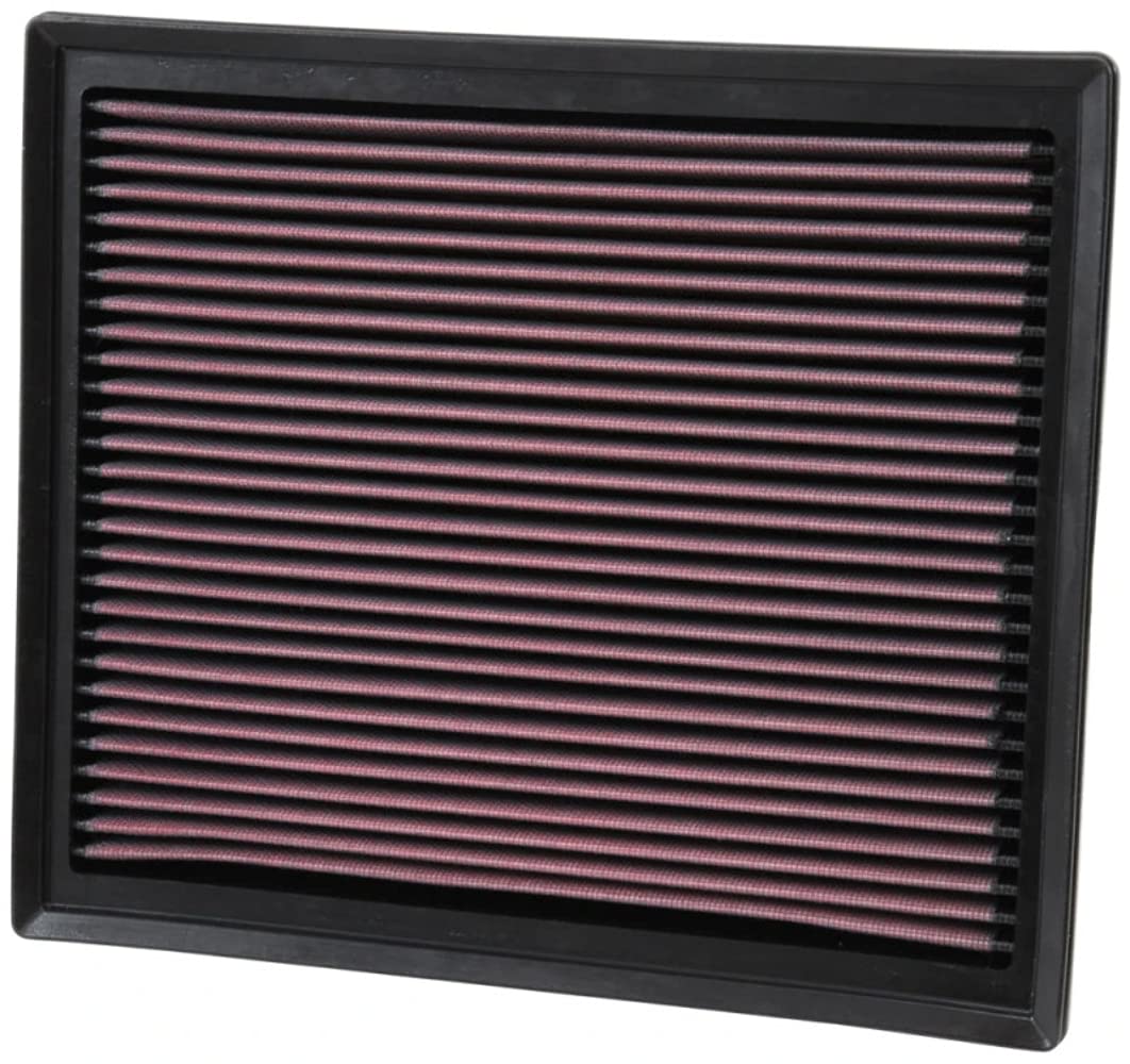 K&N Engine Air Filter: Increase Power & Towing, Washable, Premium, Replacement Air Filter: Compatible with 2014-2019 Toyota Truck and SUV V6/V8 (Tundra, Tacoma, Sequoia), 33-5017