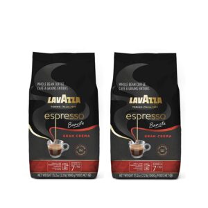 lavazza gran crema espresso, 2.2-pound - pack of 2 (packaging may vary)