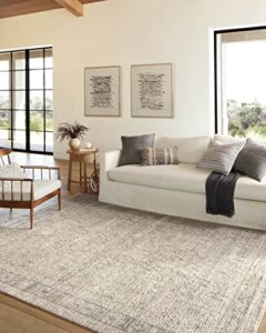 loloi amber lewis alie collection ale-03 taupe/dove 11'-6'' x 15'-7'', 0.13'' thick area rug
