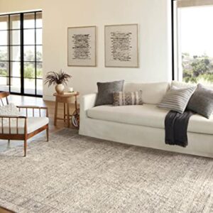 LOLOI Amber Lewis Alie Collection ALE-03 Taupe/Dove 11'-6'' x 15'-7'', 0.13'' Thick Area Rug