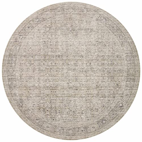 LOLOI Amber Lewis Alie Collection ALE-03 Taupe/Dove 11'-6'' x 15'-7'', 0.13'' Thick Area Rug