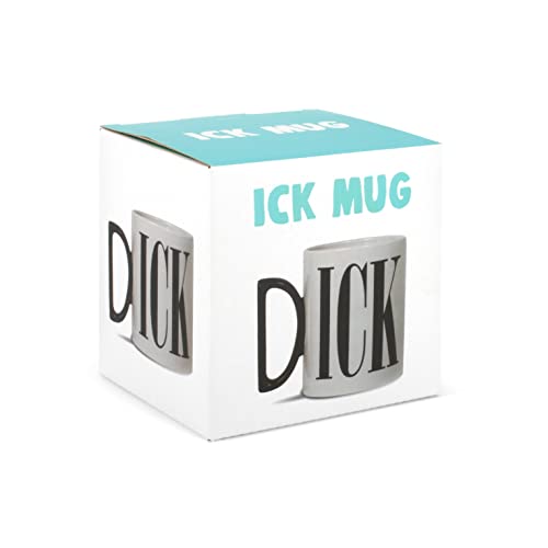 Thumbs Up UK Ceramic ICK Mug, 1 Count (Pack of 1), White
