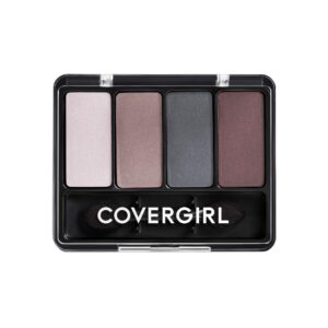 covergirl - eye enhancers 4-kit eyeshadow, silky, sheer formula, double ended applicator, 100% cruelty-free