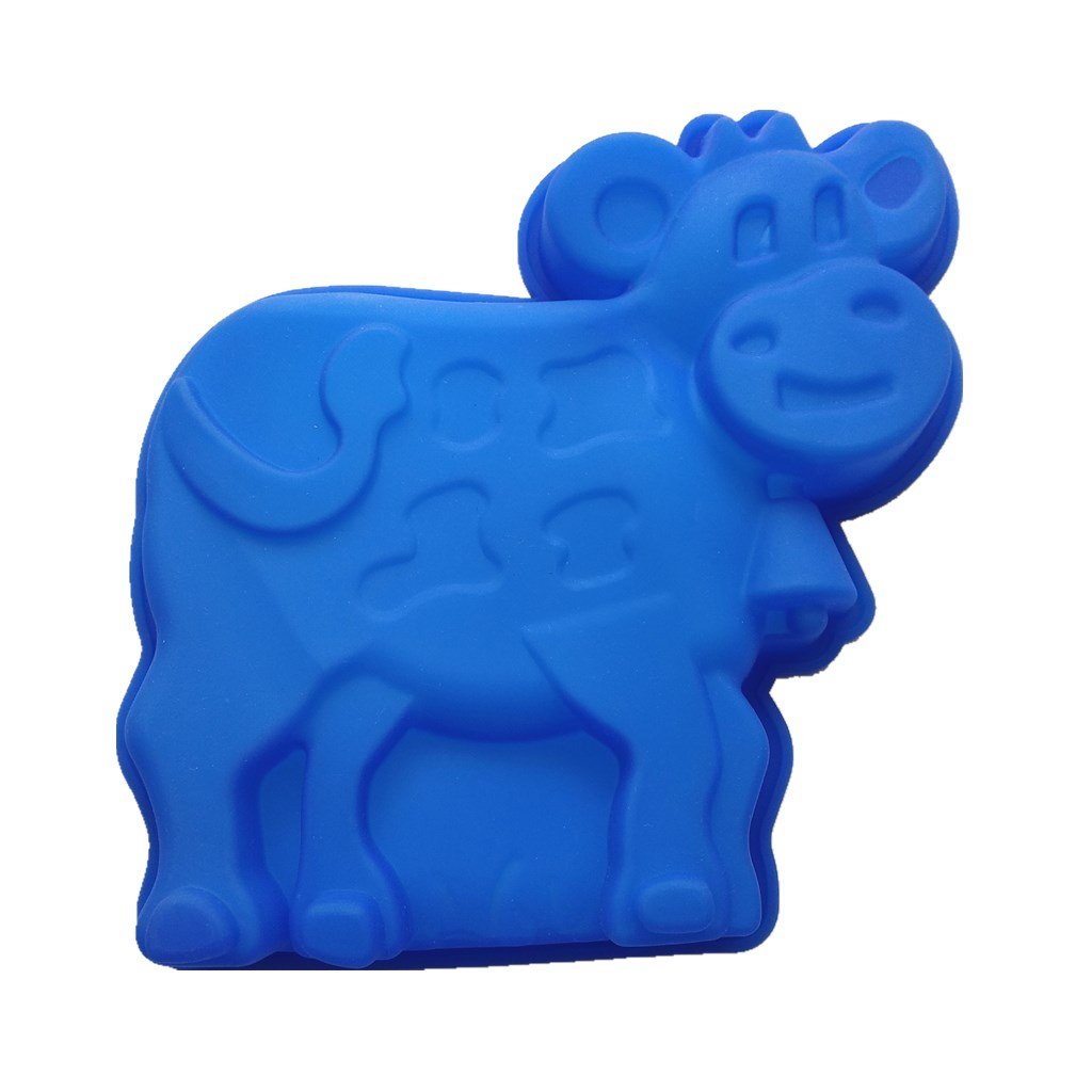 Allforhome Silicone Cow Baking Pan Cake Molds Cake Baking Moulds Cake Pan Muffin Cups Ice Cube Tray DIY Moulds