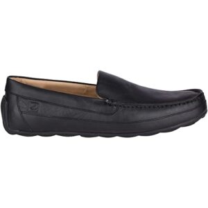 Sperry Mens Hampden Venetian Loafer, Black, 9.5