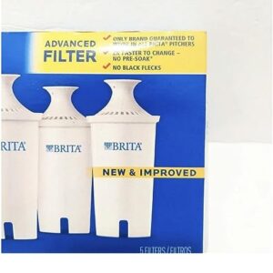 Brita 35516 OB03 Pitcher Replacement Cartridge (5-Pack)