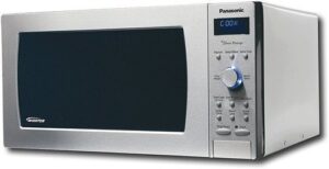 panasonic nn-sd987sa - 1250 watts 2.2 cu. ft. full-size microwave - stainless steel