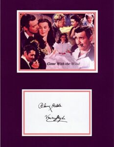 kirkland gone with the wind, 8 x 10 photo autograph on glossy photo paper