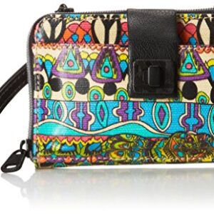 Sakroots Artist Circle Smartphone Crossbody, Radiant One World