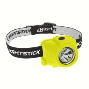 nightstick xpp-5450g intrinsically safe permissible dual-function headlamp, green 61mm