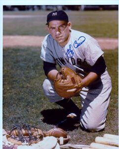 kirkland signature yogi berra 8 x 10 autograph photo on glossy photo paper