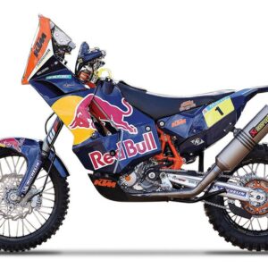 KTM 450 Rally Dakar #1 "Red Bull" Motorcycle 1/18 by Bburago 51071