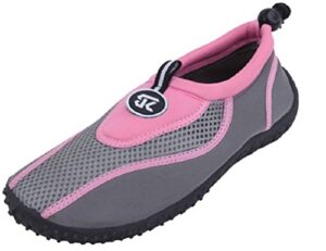 starbay sunville women's water shoes aqua socks,11 b(m) us,pink-2907