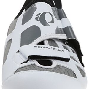 PEARL IZUMI Women's W Tri Fly V Carbon W/b Tri Cycling Shoe, White/Black, 40 EU/8.4 B US