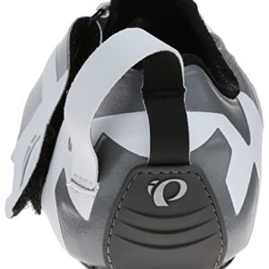 PEARL IZUMI Women's W Tri Fly V Carbon W/b Tri Cycling Shoe, White/Black, 40 EU/8.4 B US