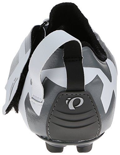 PEARL IZUMI Women's W Tri Fly V Carbon W/b Tri Cycling Shoe, White/Black, 40 EU/8.4 B US