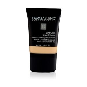dermablend smooth liquid camo foundation for dry skin with spf 25, 1 fl. oz.
