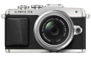 om system olympus e-pl7 16mp mirrorless digital camera with 3-inch lcd with 14-42mm iir l