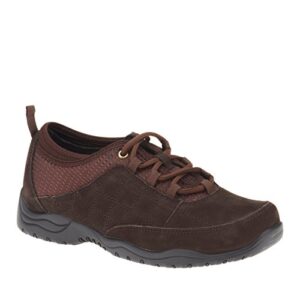 drew lisbon lace-up oxford shoes brown combo