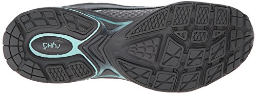 Ryka Women's Sky Walking Shoe, Frost Grey/Aqua Sky/Iron Grey, 9 US