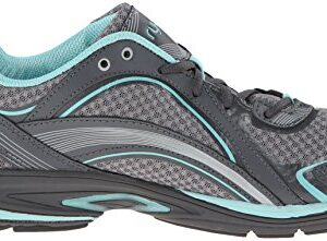 Ryka Women's Sky Walking Shoe, Frost Grey/Aqua Sky/Iron Grey, 9 US