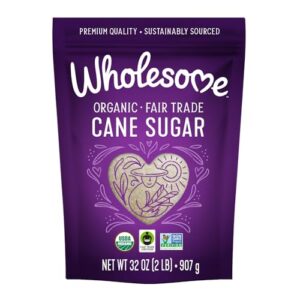 wholesome, sugar cane organic, 32 ounce