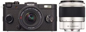 pentax single-lens camera (black) double zoom kit regular color pentax q-s1