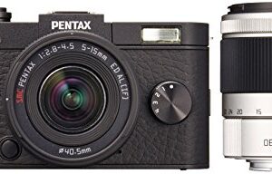 Pentax single-lens camera (black) double zoom kit regular color PENTAX Q-S1