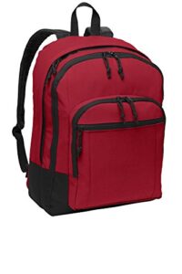 port authority luggage-and-bags basic backpack osfa red