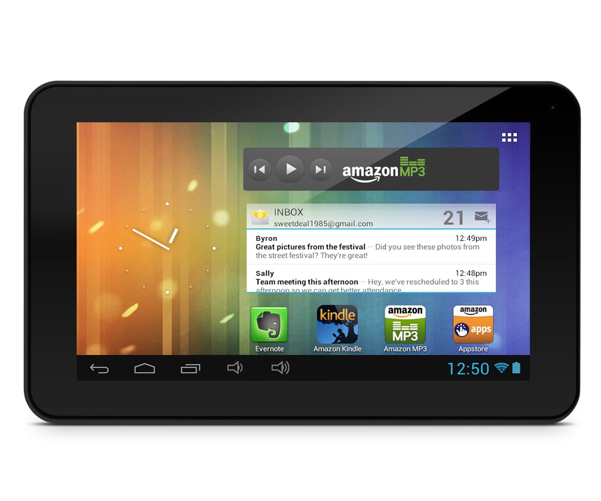 Ematic 7 inch 4GB Edan Blue Android Tablet with Google Play [ EGS006-BL ]