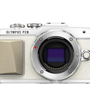 Olympus E-PL7 16MP Mirrorless Digital Camera with 3-Inch LCD (White) - International Version