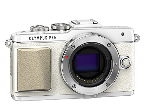 Olympus E-PL7 16MP Mirrorless Digital Camera with 3-Inch LCD (White) - International Version