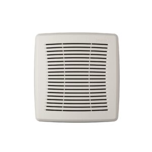 broan-nutone fgr101 replacement square bathroom ventilation exhaust fan grille cover, white