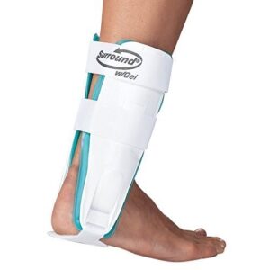 procare 79-97867 surround gel ankle brace, large, 10" height