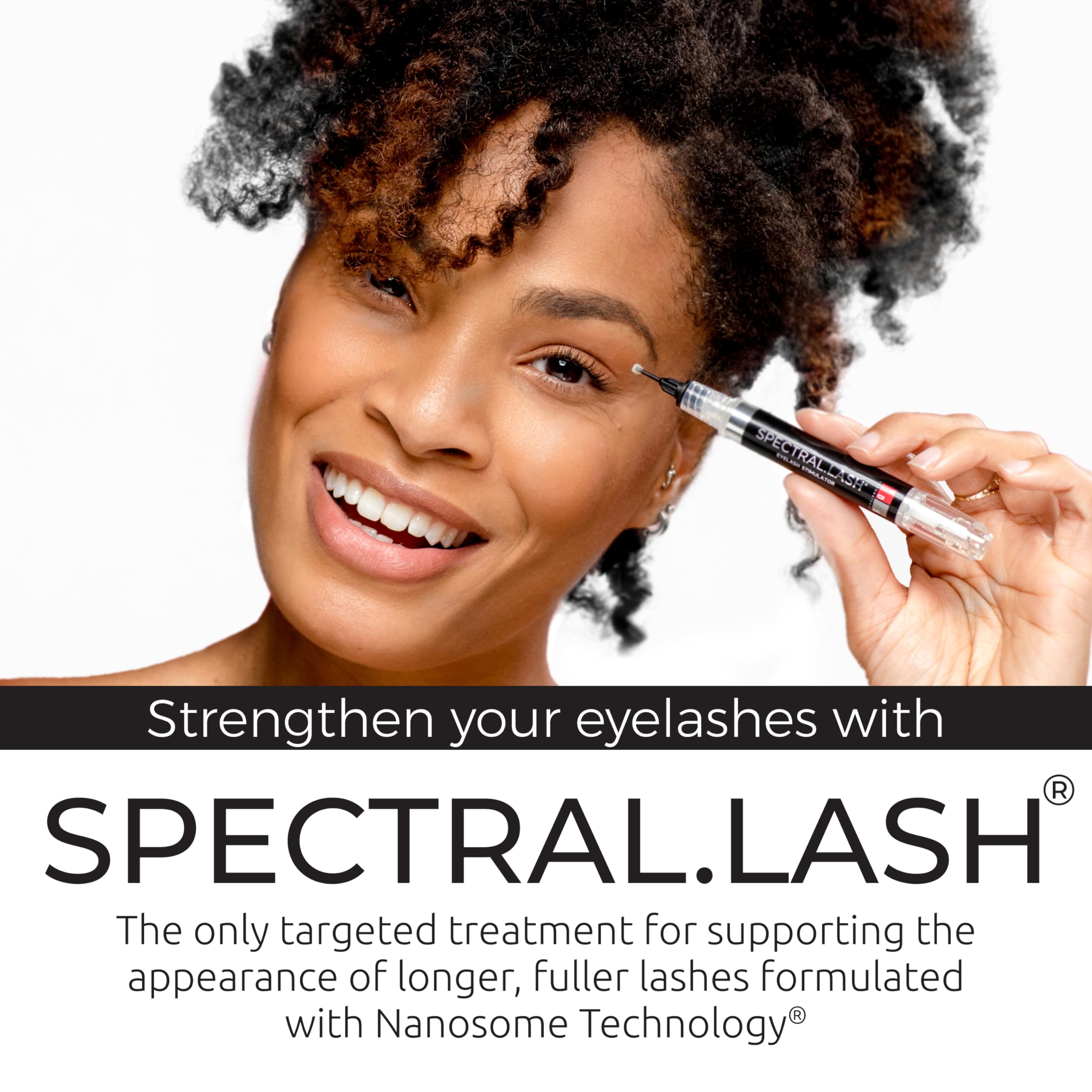 DS Laboratories Spectral.LASH Eyelash Growth Serum - Lash Serum for Eyelash Growth and Thickness, Eye Lash Growth Serum, Eyelash Conditioner, Eyelash Serum to Grow Lashes, Safe for Eyelash Extensions