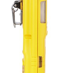 BW Technologies MCXL-XWHM-Y-NA GasAlertMicroClip XL 4 Gas Detector, CO, H2S, LEL and O2, Yellow