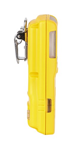 BW Technologies MCXL-XWHM-Y-NA GasAlertMicroClip XL 4 Gas Detector, CO, H2S, LEL and O2, Yellow