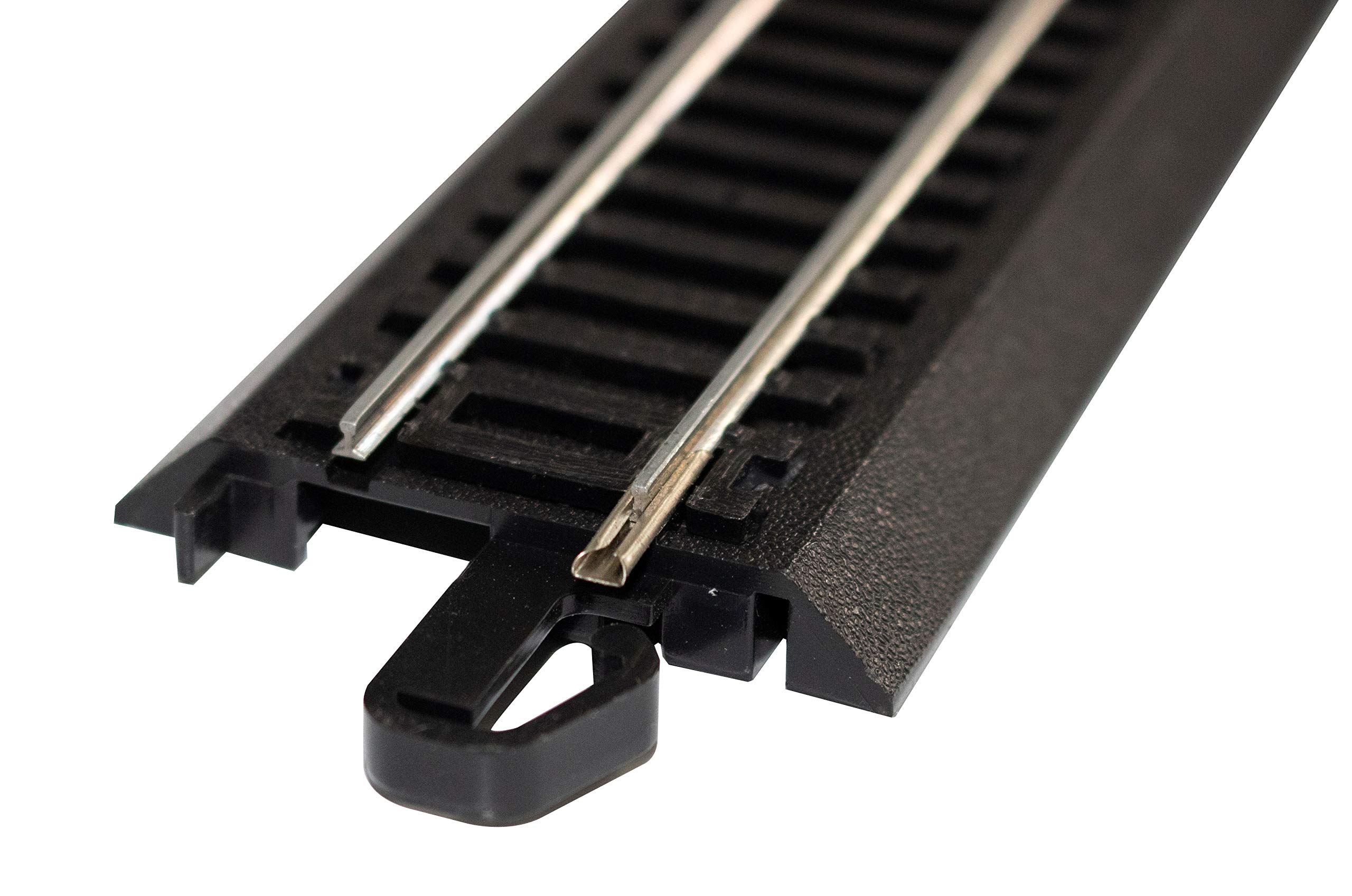 Bachmann Trains Snap-Fit E-Z TRACK E-Z TRACK FIGURE 8 TRACK PACK - STEEL ALLOY Rail With Black Roadbed - HO Scale Medium