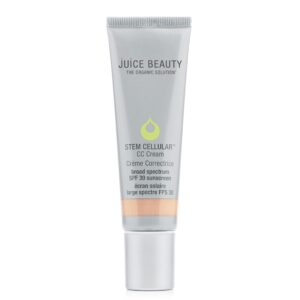 juice beauty stem cellular cc cream with spf 30 -desert glow, natural-looking coverage, sun protection, age-defying, skin-perfecting formula with zinc spf 30 sunscreen-1.7 fl oz