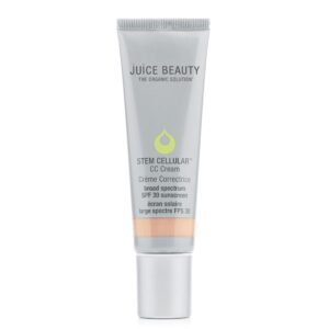 Juice Beauty STEM CELLULAR CC Cream with SPF 30 -Desert Glow, Natural-Looking Coverage, Sun Protection, Age-Defying, Skin-Perfecting Formula with Zinc SPF 30 Sunscreen-1.7 fl oz